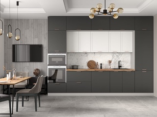 Фото Кухонный гарнитур Ройс №16. Кухонные гарнитуры Ройс.