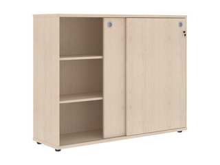 Фото Шкаф средний с раздвижными дверьми XTEN XMC 1443. Офисные шкафы и стеллажи XTEN.