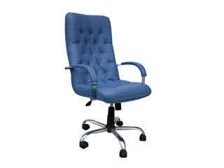 Фото Кресло руководителя Соната хром / хром. Кресла Соната.