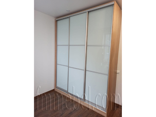 Фото Шкаф-купе в ЖК Чистое небо. Шкафы купе по индивидуальным размерам.