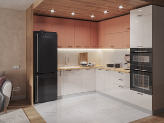 Фото Угловая кухня Ройс 245х230 см. Кухонные гарнитуры Ройс.