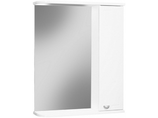 Фото Серия Классик Навесной шкаф-зеркало 50 см с пеналом (L/R). Мебель для ванной комнаты Классик.