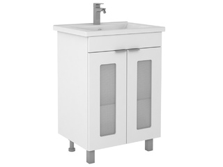 Фото Серия Кристалл Тумба без ящика c умывальником Миранда 60 см. Мебель для ванной комнаты Кристалл.