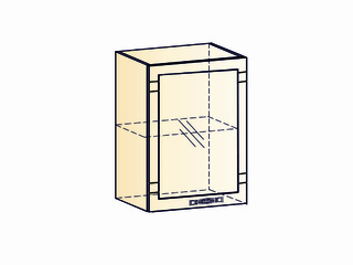 Фото Мечта Шкаф навесной L500 Н720 (1 дв. рам.). Модули для кухни Мечта.