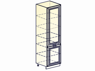 Фото Атланта Шкаф-пенал 2 L600 (2 дв. гл.) (эмаль). Модули для кухни Атланта.