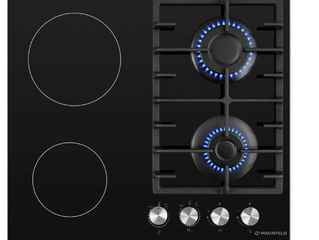 Фото Комбинированная варочная панель Maunfeld EEHG.642VC.2CB/KG. Комбинированные.
