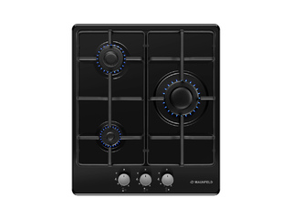 Фото Газовая варочная панель Maunfeld EGHE.43.3STS-EB. Газовые.