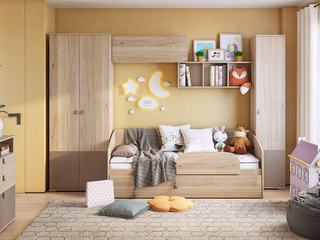 Фото Комплект детской мебели Модерн К116. Детские гарнитуры Модерн.