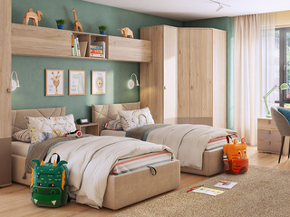 Фото Комплект детской мебели Модерн К124. Детские гарнитуры Модерн.