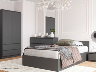 Фото Набор детской мебели Мори 89 - МШ 900.1, МК1200.6, КРМ 1200.1, ТПМ 400. Наборы модульной мебели Мори.