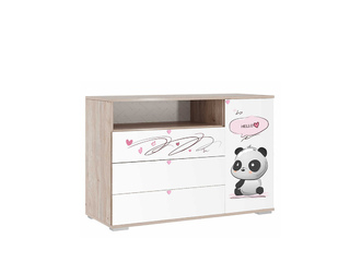 Фото Комод Панда 26.01 1050х724hх418. Модульная детская мебель Панда.