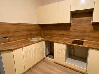 Фото Угловая кухня Олива в ЖК Новое Сертолово. Кухонные гарнитуры Олива.