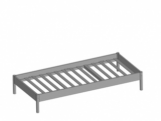 Фото Односпальная кровать Хельга. Модульная мебель Хельга.