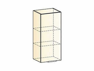 Фото Стоун Шкаф навесной L400 Н900 (1 дв. гл.). Модули для кухни Стоун.