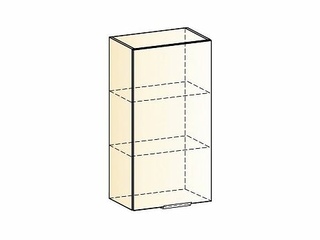 Фото Стоун Шкаф навесной L450 Н900 (1 дв. гл.). Модули для кухни Стоун.