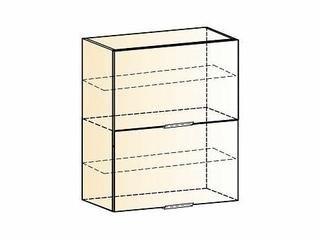 Фото Стоун Шкаф навесной L800 Н900 (2 дв. гл. гориз.). Модули для кухни Стоун.