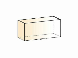 Фото Стоун Шкаф навесной антресоль L800 Н360 (1 дв. гориз.). Модули для кухни Стоун.