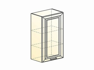 Фото Атланта Шкаф навесной L500 Н900 (1 дв. гл.) (эмаль). Модули для кухни Атланта.