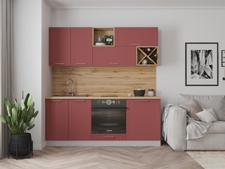 Фото Кухня Квадро 2 метра. Кухонные гарнитуры Квадро.