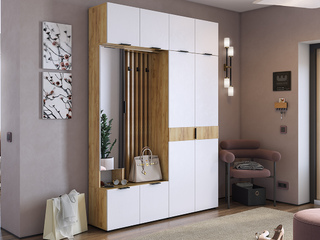 Фото Прихожая Бери К4. Примеры комплектаций Бери.