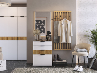 Фото Прихожая Бери К7. Примеры комплектаций Бери.