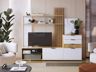 Фото Гостиная стенка Бери К3. Модульная мебель Бери в гостиную.