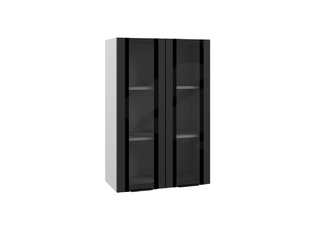 Фото Высокий навесной шкаф витрина ВПВС 600. Навесные шкафы витрины.