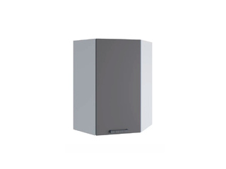 Фото Навесной высокий угловой шкаф ВПУ 600. Навесные угловые шкафы.