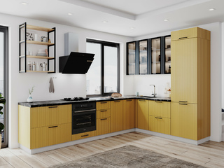 Фото Угловая кухня Фенис 362х220 см. Кухонные гарнитуры Фенис.