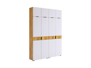 Фото Шкаф четырёхдверный Бери с антресолями 1600х2226hх350. Модульная система для прихожей Бери.