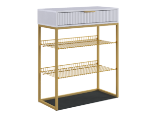 Фото Обувница Вельвет, (750х905hх334). Тумбы в прихожую, обувницы.