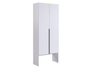 Фото Шкаф двухдверный L800 Баско, (800х349х1950). Модульная мебель Баско.