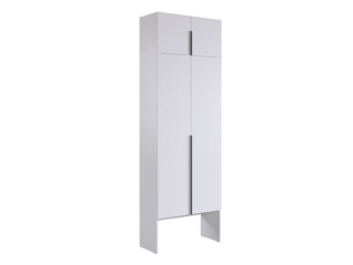 Фото Двухдверный шкаф Баско К1 с антресолью. Пример комплектации Баско.