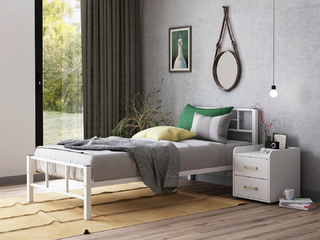 Фото Металлическая кровать Кадис 120х200. Кровати 1200х2000.