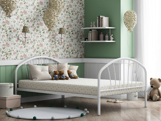 Фото Металлическая кровать Эвора 120х190. Кровати 1200х1900.