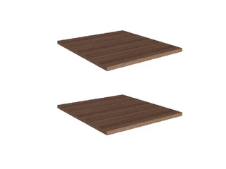 Фото Полки в шкаф 450, 2 шт. из МС Роза. Комплектующие для МС Роза.