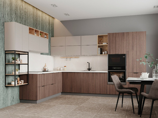 Фото Кухня с фасадом Albero арт. 250123018. Кухонные гарнитуры с фасадами Albero.