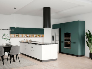 Фото Кухня с фасадами Norma арт. 250123002. Кухонные гарнитуры с фасадами Norma.