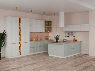 Фото Кухня с фасадами Norma арт. 250123007. Кухонные гарнитуры с фасадами Norma.