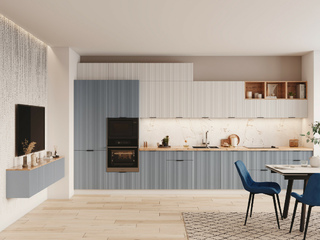 Фото Кухня с фасадами Norma арт. 250123009. Кухонные гарнитуры с фасадами Norma.