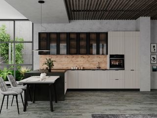 Фото Кухня с фасадами Norma арт. 250123011. Кухонные гарнитуры с фасадами Norma.