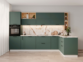 Фото Кухня с фасадами Norma арт. 250123013. Кухонные гарнитуры с фасадами Norma.