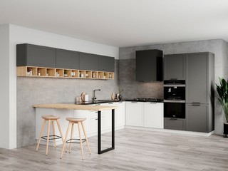 Фото Кухня с фасадами Norma арт. 250123015. Кухонные гарнитуры с фасадами Norma.