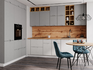 Фото Кухня с фасадами Арка арт. 250123024. Кухонные гарнитуры Арка.