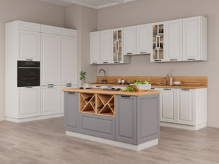 Фото Кухня с фасадами Гарда арт. 250123029. Кухонные гарнитуры Гарда.