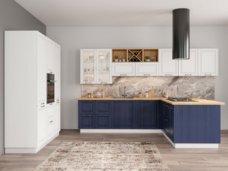 Фото Кухня с фасадами Гарда арт. 250123030. Кухонные гарнитуры Гарда.