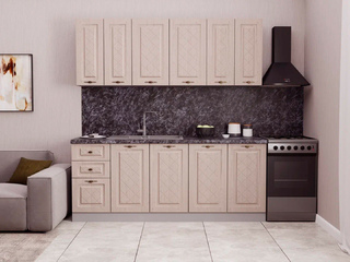 Фото Кухня с фасадами Гранд арт. 250123200. Кухонные гарнитуры Гранд.