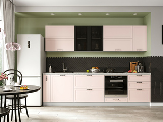 Фото Кухня с фасадами Квадро арт. 250123043. Кухонные гарнитуры Квадро.