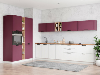 Фото Кухня с фасадами Квадро арт. 250123049. Кухонные гарнитуры Квадро.