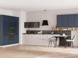 Фото Кухня с фасадами Квадро арт. 250123056. Кухонные гарнитуры Квадро.